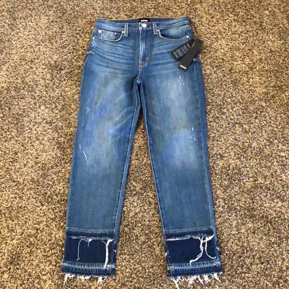 Hudson High Rise Zooey Straight Crop NWT - Picture 7 of 13